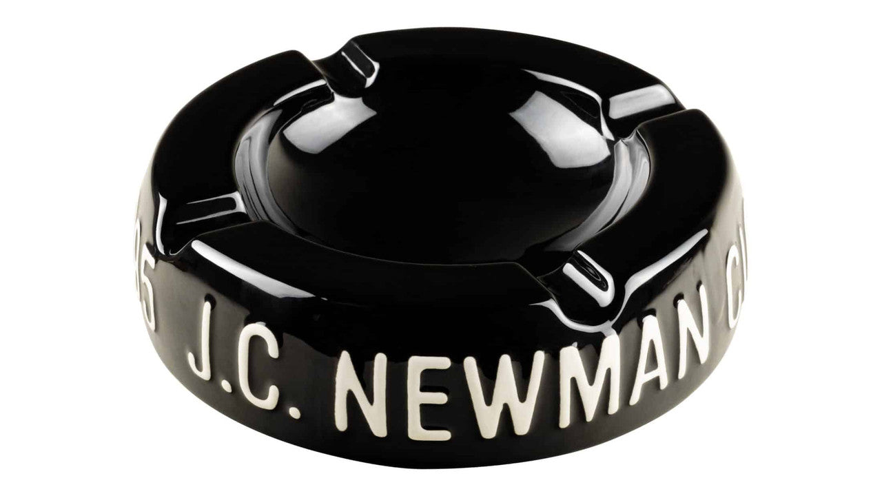 MISSION WINE & SPIRITS JC Newman Vintage Ashtray Large Black