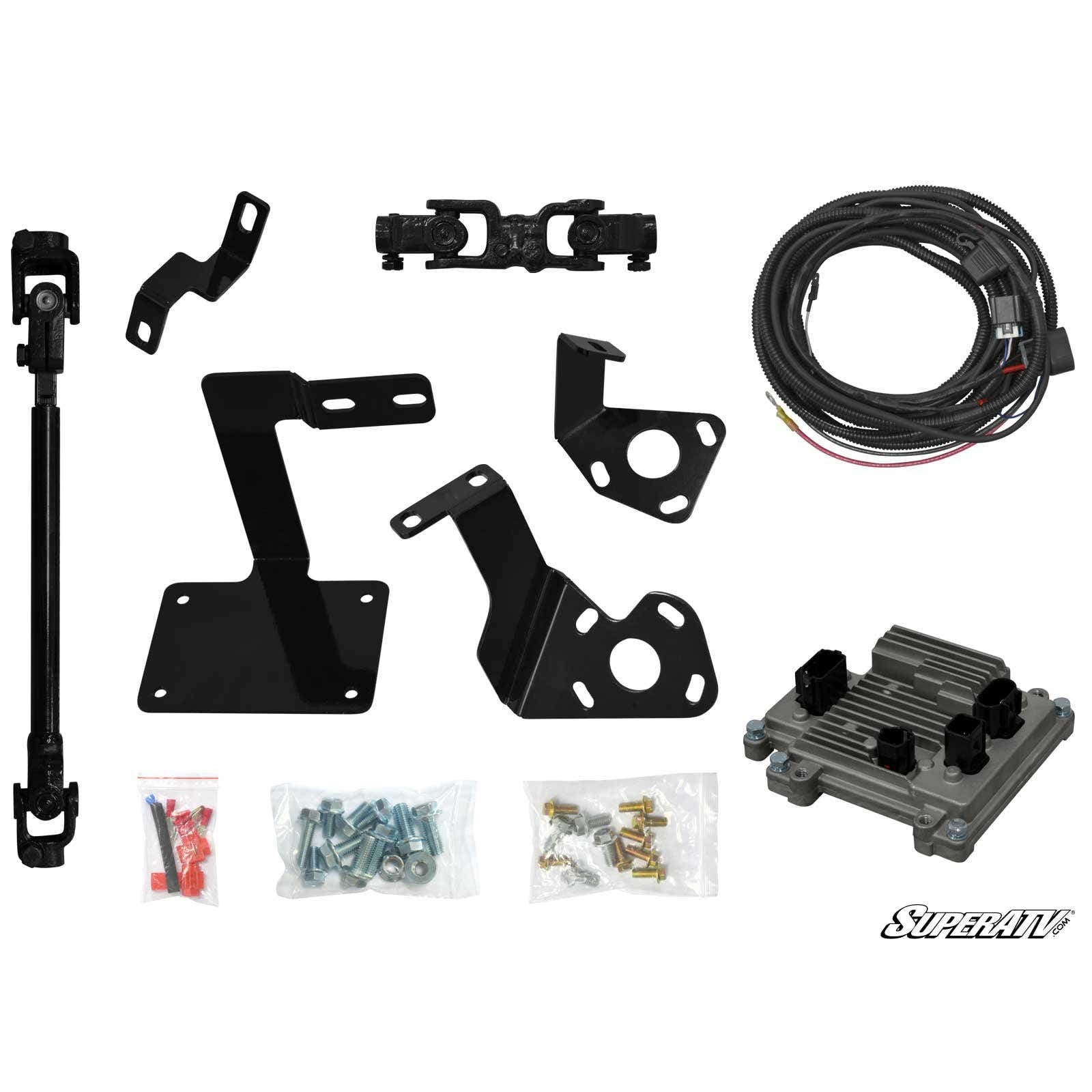 SuperATV Kawasaki Mule FXT Power Steering Kit PS04 001