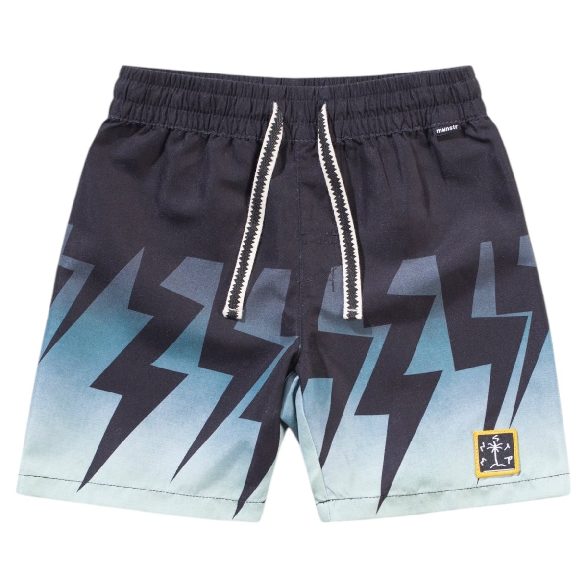 MUNSTER KIDS LIGHTNING SWIM TRUNKS