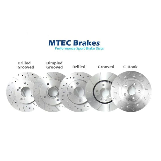 MTEC Performance Brake Discs (Rear) 307x16mm   Toyota Supra JZA80