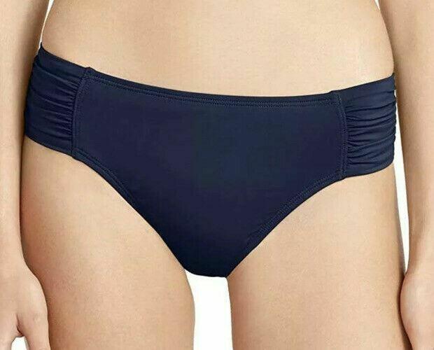NWT Tommy Bahama Women's High Waist Bikini Bottoms Swimwear Mare Navy Size XS