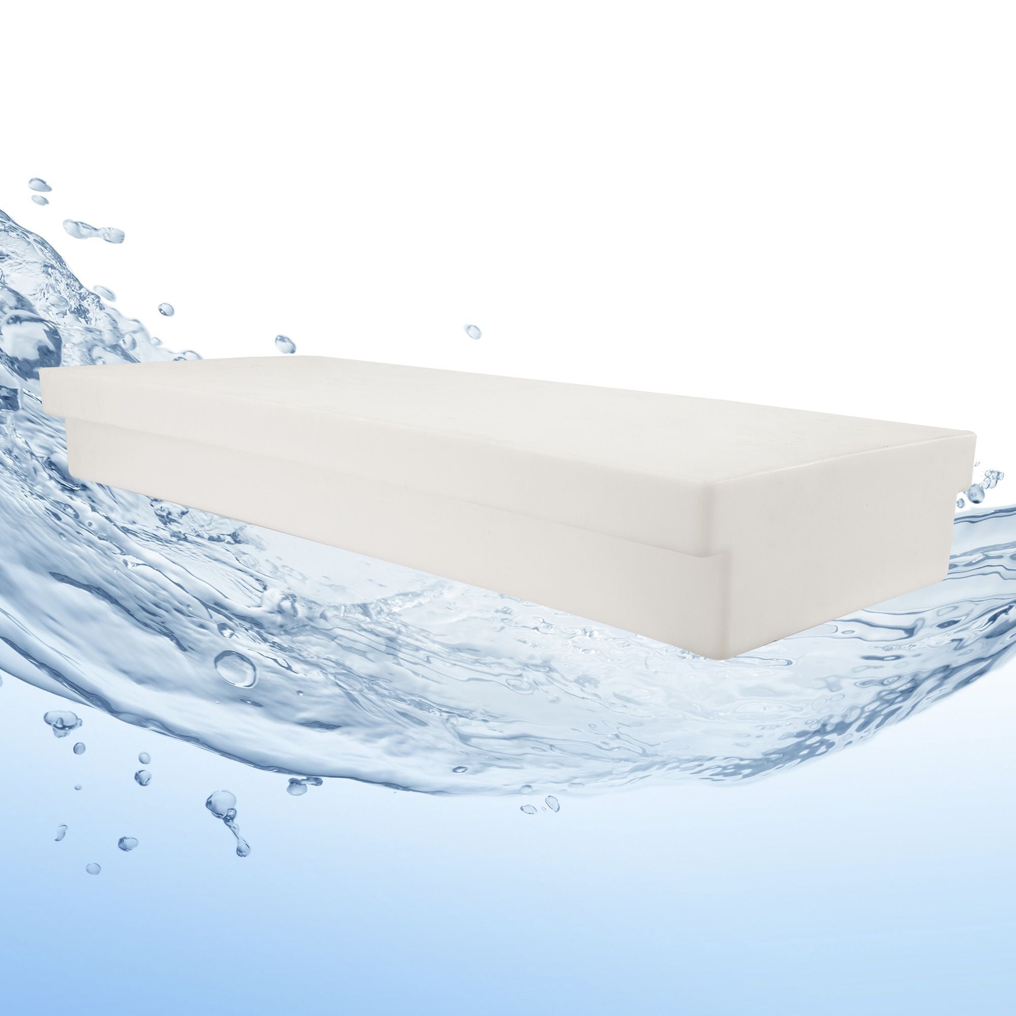  B TOUGH GRADE /B  RV 33 Gallon Fresh Water Tank 55" x 22" x 7 ½"   Alpha VR225575W (without fittings)