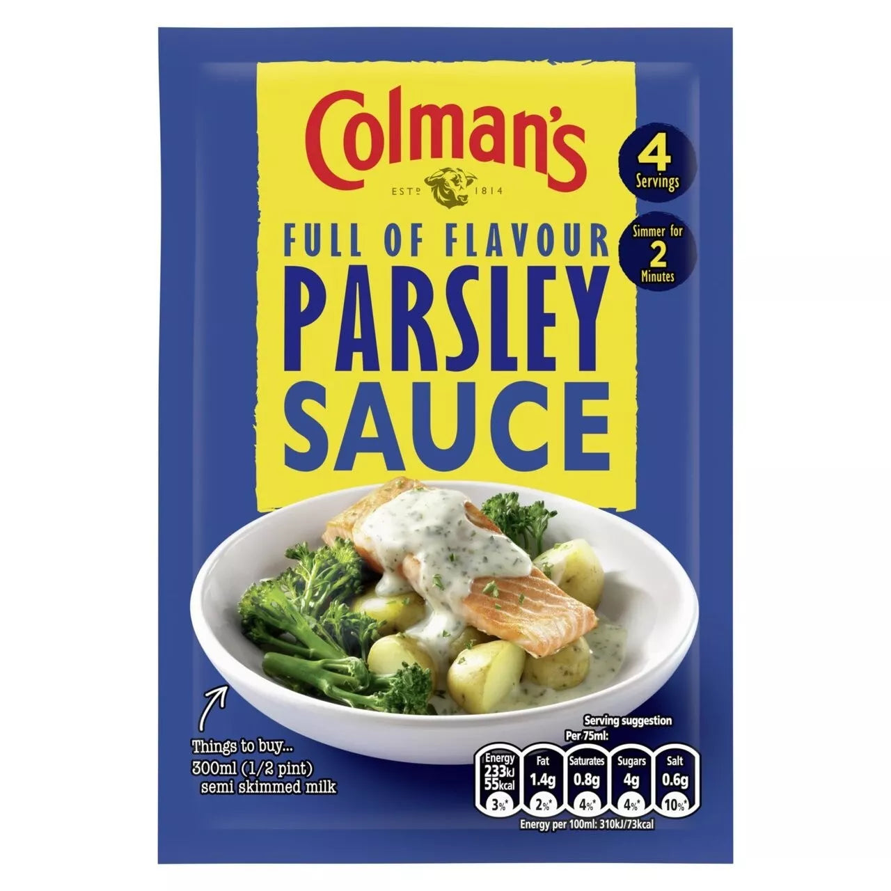 OCANAO BRITISH SHOP Colman's Parsley Sauce 20G
