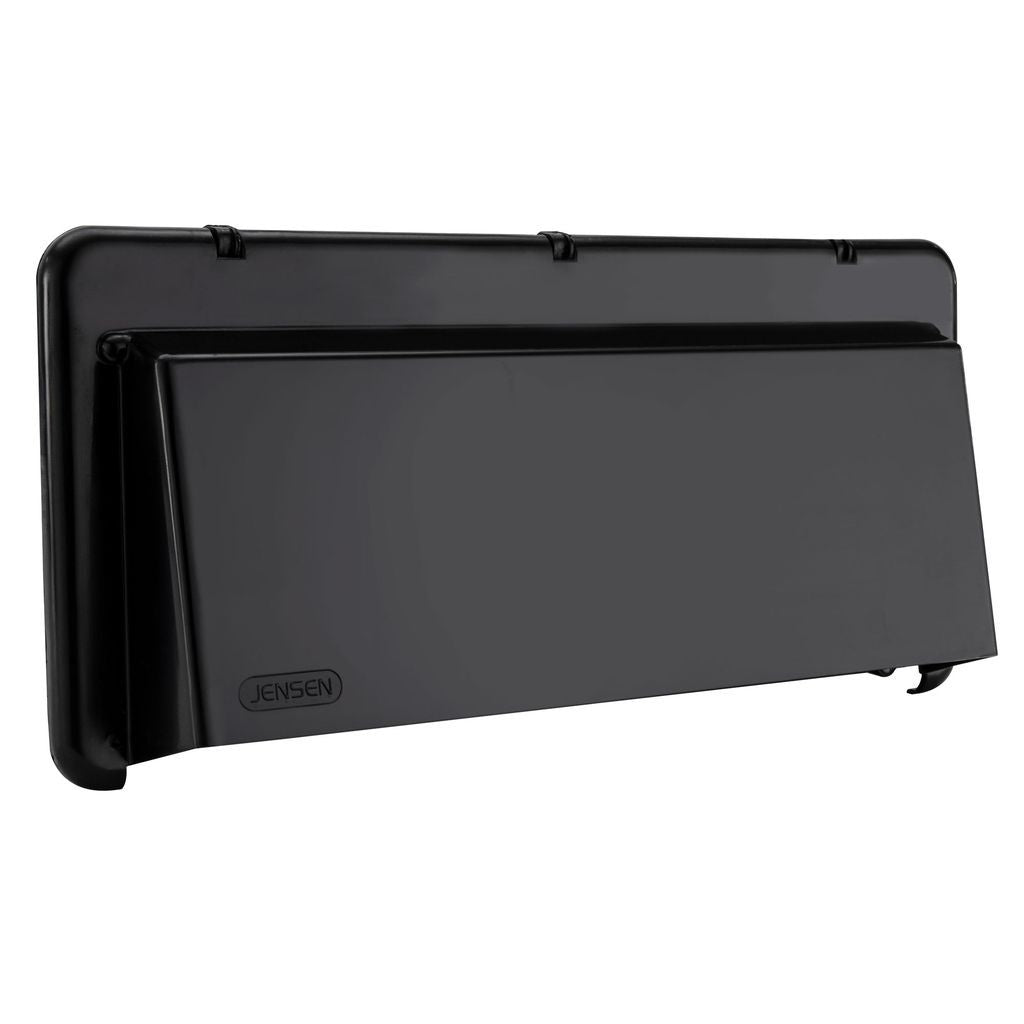  B  J116BK C  /B   BR   B HENG'S /B  Heng's RV Range Hood Vent Exhaust Cover   Black