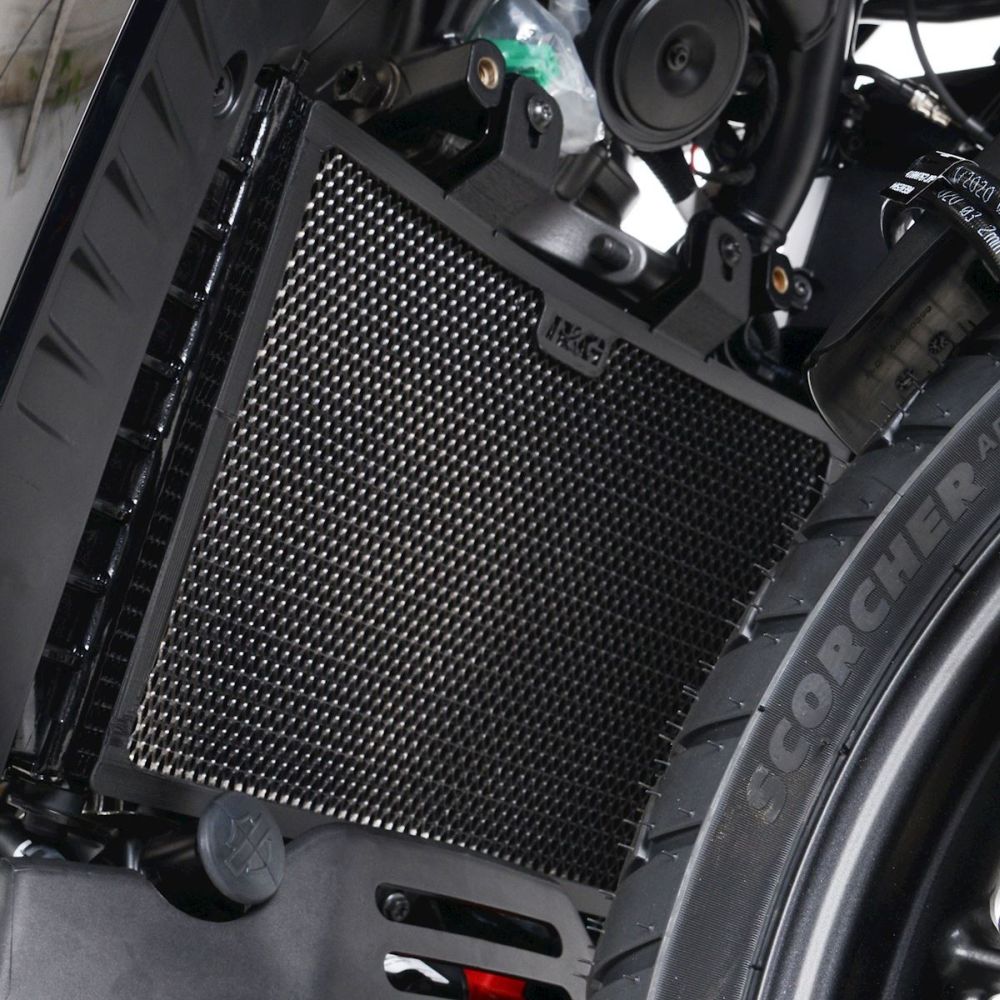 R&G Racing Titanium Aluminum Radiator Guard For 2021 2023 Harley Davidson Pan America 1250 RA1250