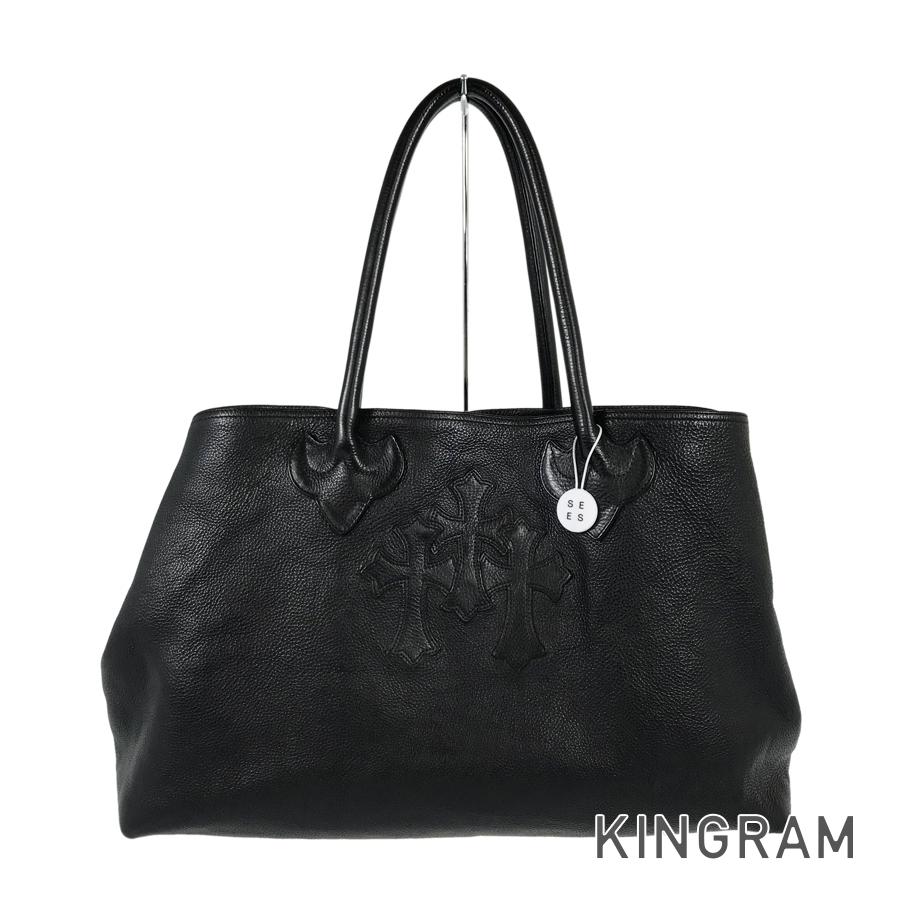 KINGRAM JAPAN CHROME HEARTS 3 Cemetery Cross Patch Tote bag