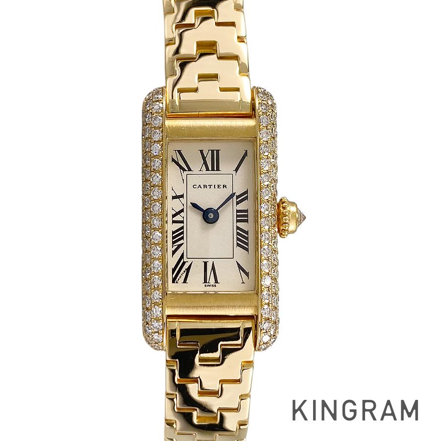 KINGRAM JAPAN CARTIER Tank Allongee WB3001J3 Women's Watch