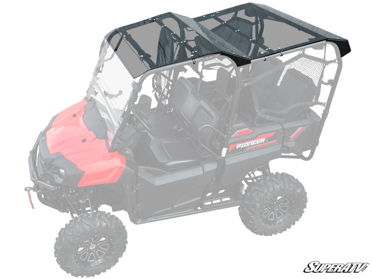 SuperATV Honda Pioneer 700 4 Tinted Roof