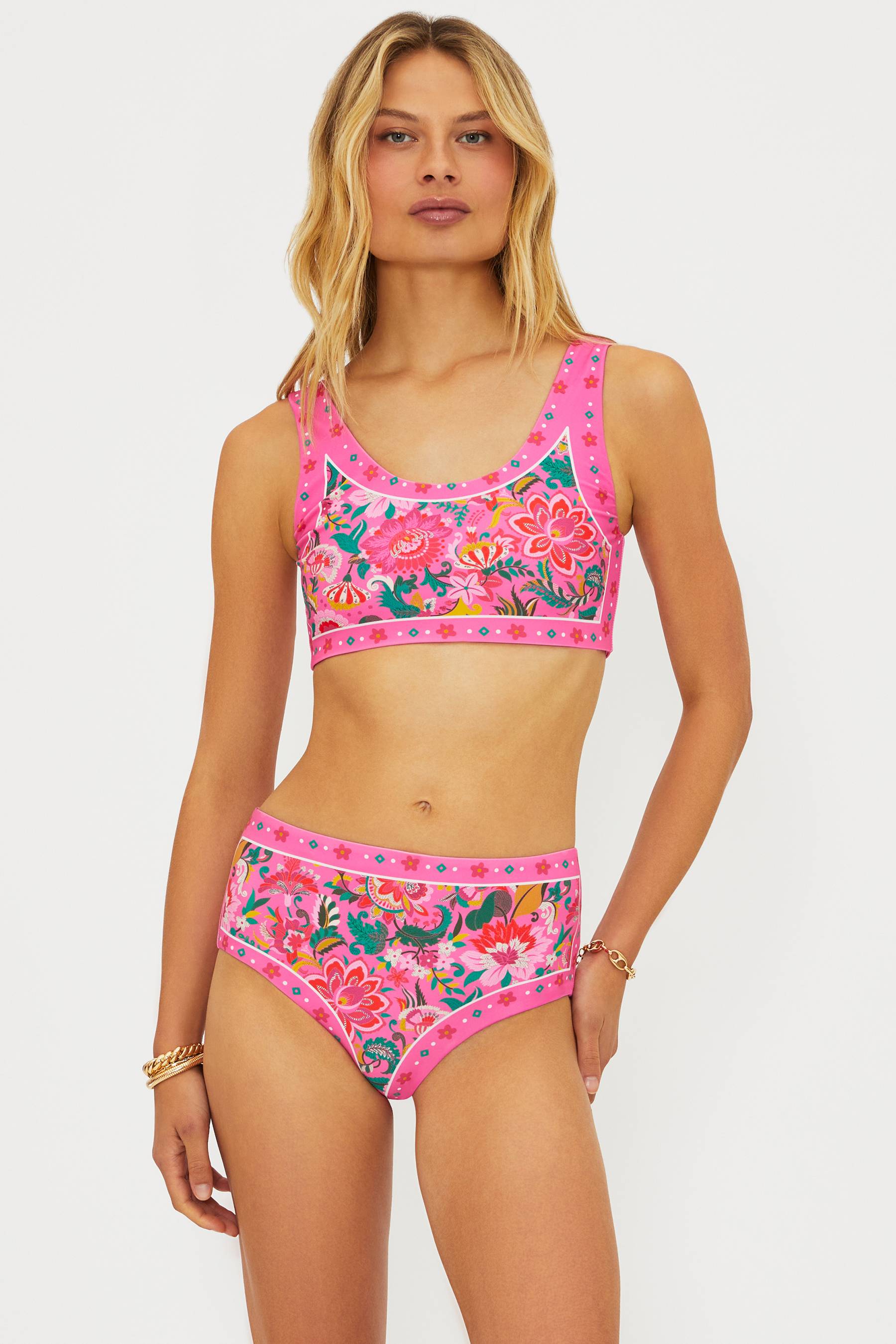 BEACH RIOT Francis Top Passion Flor