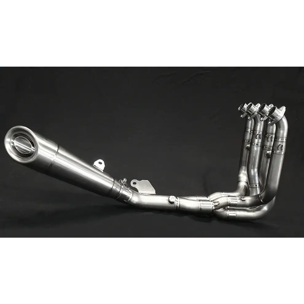 Vandemon Performance Kawasaki Ninja ZH2 Brushed Titanium Exhaust System 2020 24