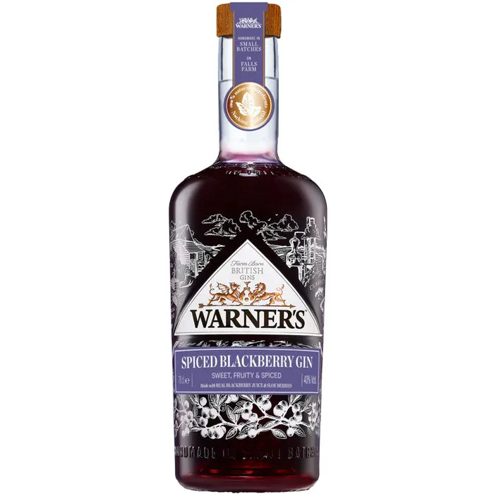 WARNER’S Warner's Spiced Blackberry Gin 70cl