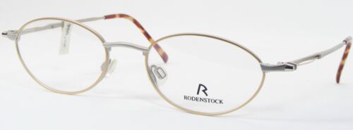 Vintage RODENSTOCK R 2553 F SILVER /PALE G EYEGLASSES GLASSES FRAME 48 17 135