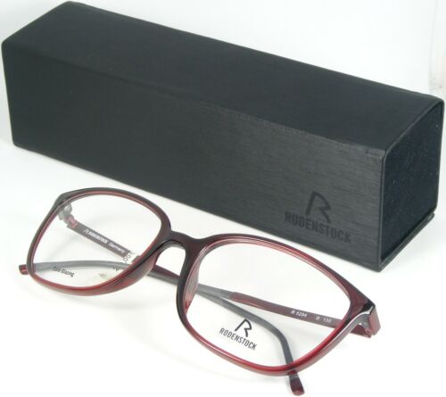 RODENSTOCK R 5294 B DARK RED EYEGLASSES GLASSES FRAME 54 17 135mm Germany