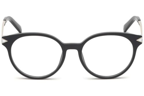 Swarovski SK 5313 001 Black Round Plastic Optical Eyeglasses Frame 50 17 140 RX