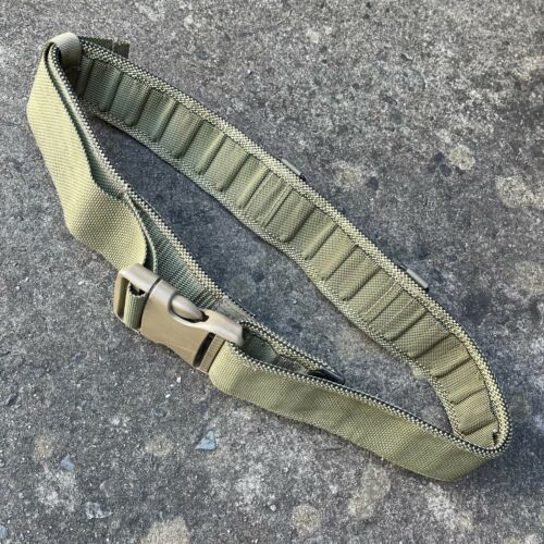 British Army Surplus Issue Light Olive PLCE Webbing Belt  ITW Nexus Buckle NI