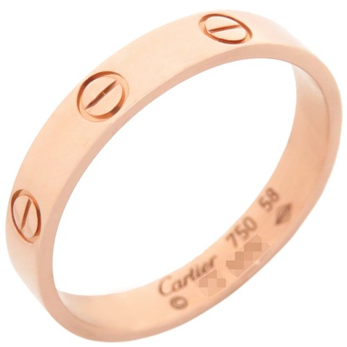 Cartier Ring Mini Love K18PG Pink G #58 (JP18) 750 18K PG 17.5 U HOUB 0