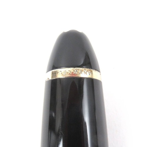 Montblanc Meisterstück No.146 Nib 14K B Nib Cap Type Black G Fountain Pen