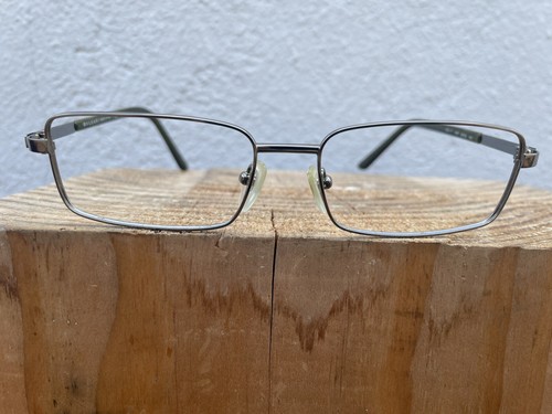 Bvlgari 1031 T 4057 Mens Eyeglass FRAMES ONLY Silver Green 54[16 140 great cond.