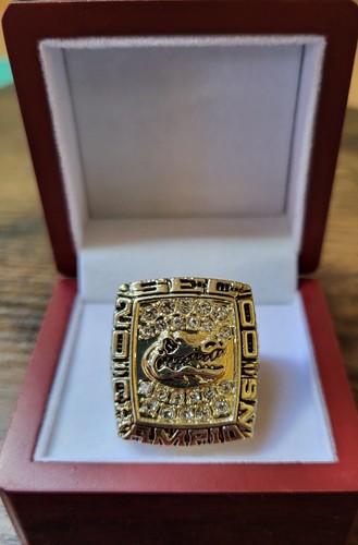2000 University of Florida Gators ALEX BROWN SEC Championship Ring & Box