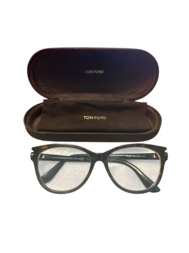 Tom Ford TF 5287 Eyeglasses Tortoise 055 Women's 55 [] 15 140 2 1.5 Italy