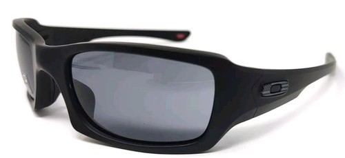 NOS Oakley Fives Squared SI Sunglasses OO9238 11 Sl Matte Black/Gray Lenses