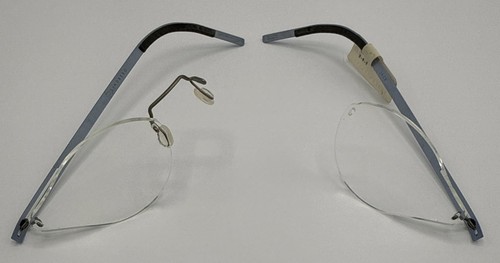 Lindberg Jack 2385 51 Blue Frameless Eyeglasses Oval Geometric T604 140 No.099
