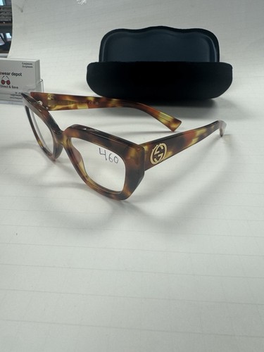 Gucci gg18470 002 Optical Frames New Authentic Tort Brown
