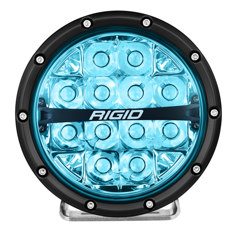 Rigid Industries 360 Series 6in LED Off Road Spot Beam   RGBW (Pair)