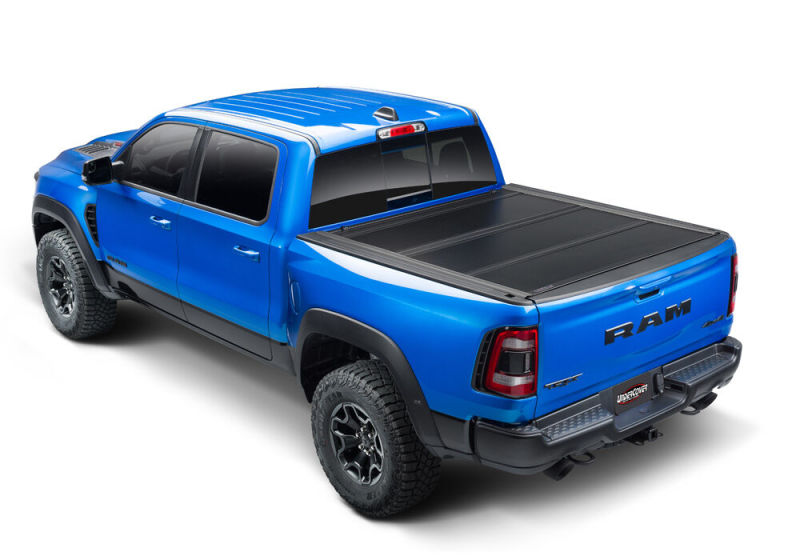 UnderCover 19 20 Ram 1500 5.7ft Ultra Flex Bed Cover   Matte Black Finish