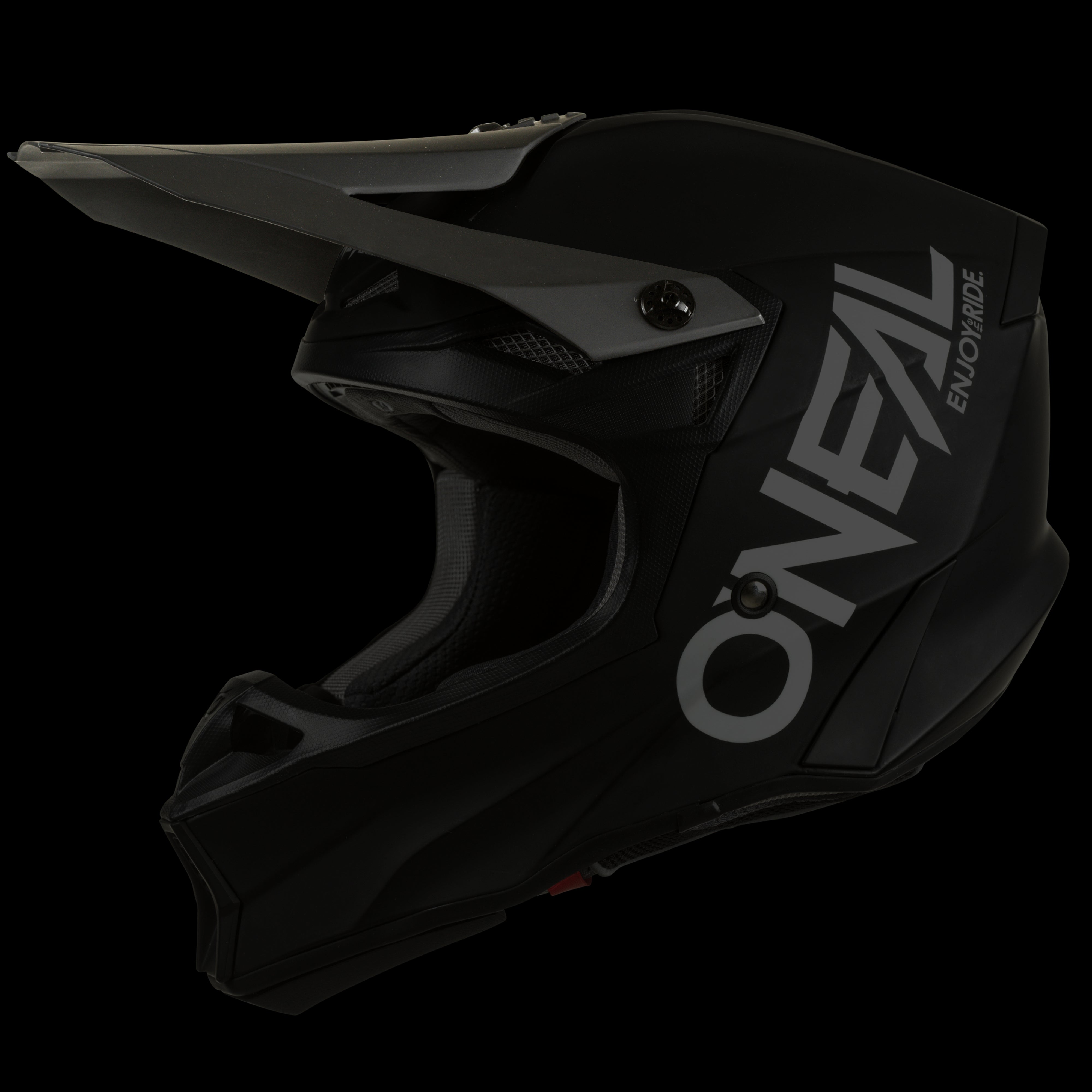 Oneal 10 SRS Elite Black / White Helmet Visor   0630 220