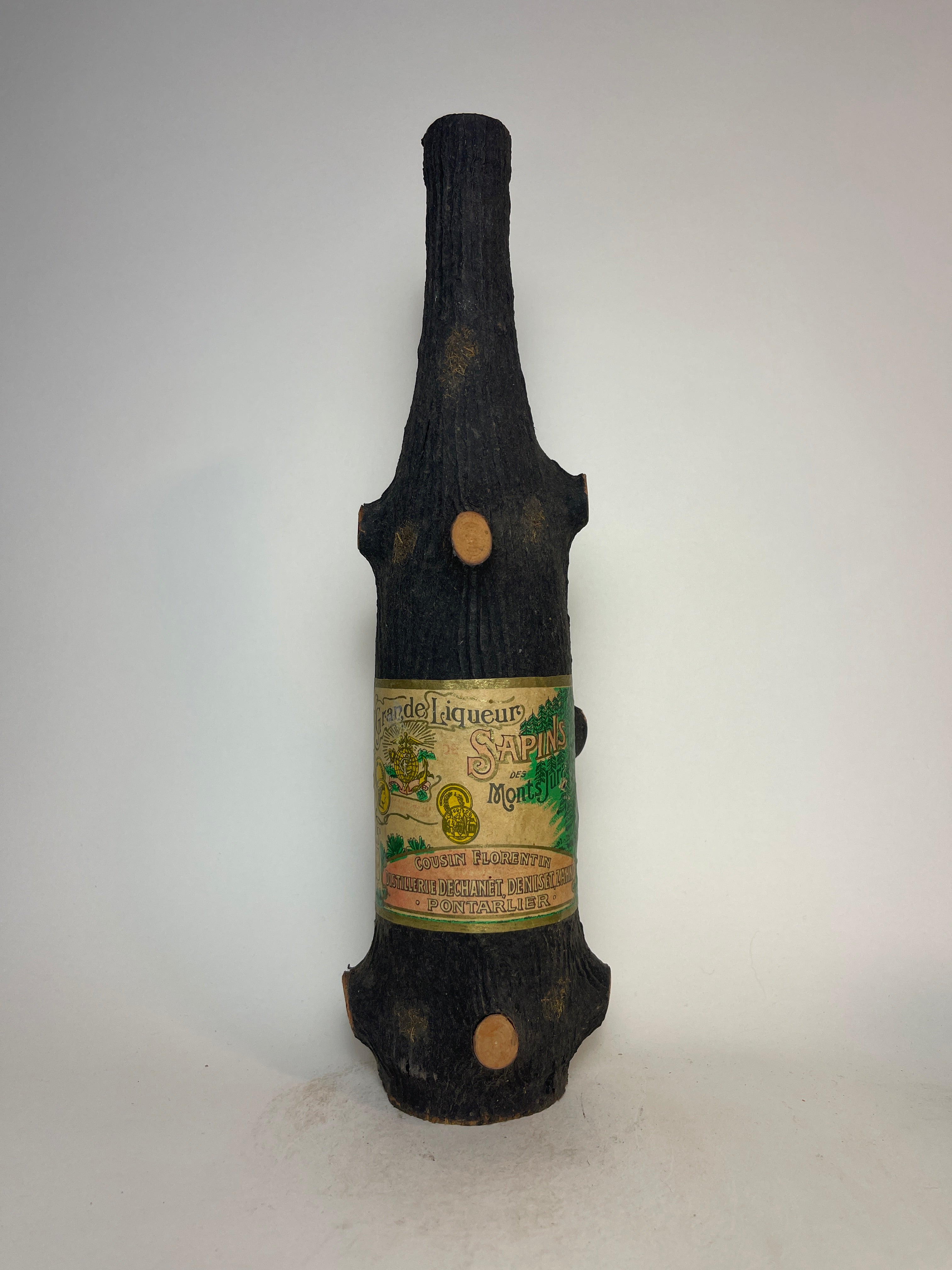 OLD SPIRITS COMPANY Dechanet, Deniset, Zahnd Grande Liqueur Sapins des Monts Jura   1950s (35%, 35cl)