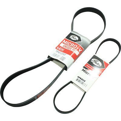 GATES Fan Belt Kit Drive Belt Set for Nissan Navara D40 YD25 2.5L Diesel 2005 2015