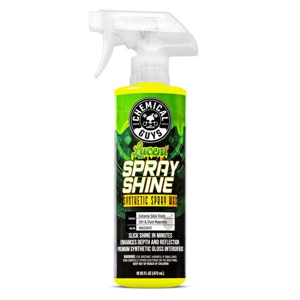 Chemical Guys Lucent Spray Shine Synthetic Spray Wax, 16 oz