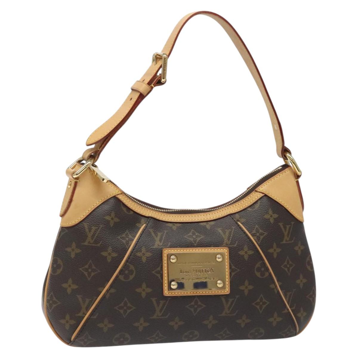LOUIS VUITTON Monogram Thames PM Shoulder Bag M56384 LV Auth 105946AV