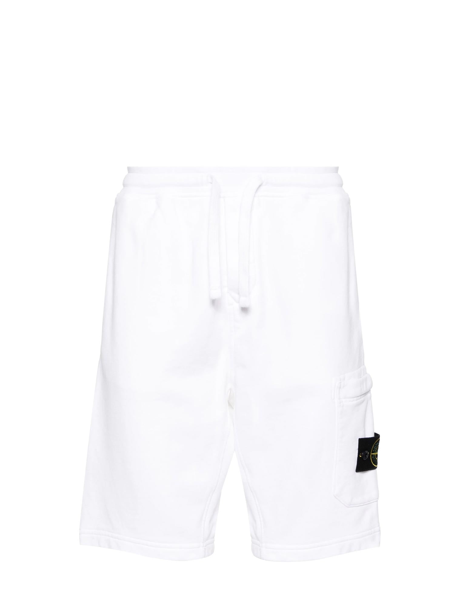 Stone Island Shorts White