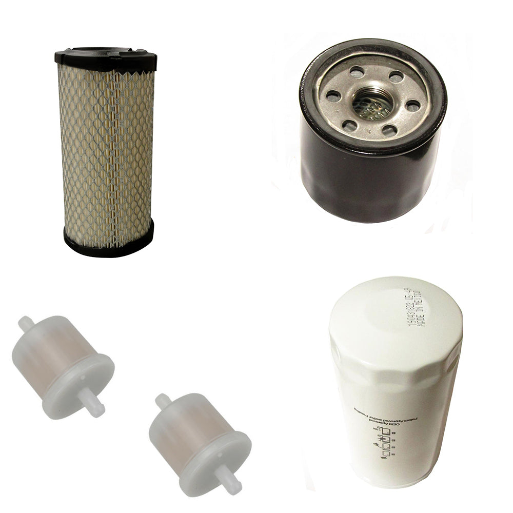 RELIABLE AFTERMARKET PARTS, INC®  OD 12581 43010 Engine Maintenance Filter Kit Fits Kubota BX1500 BX1500D BX1800