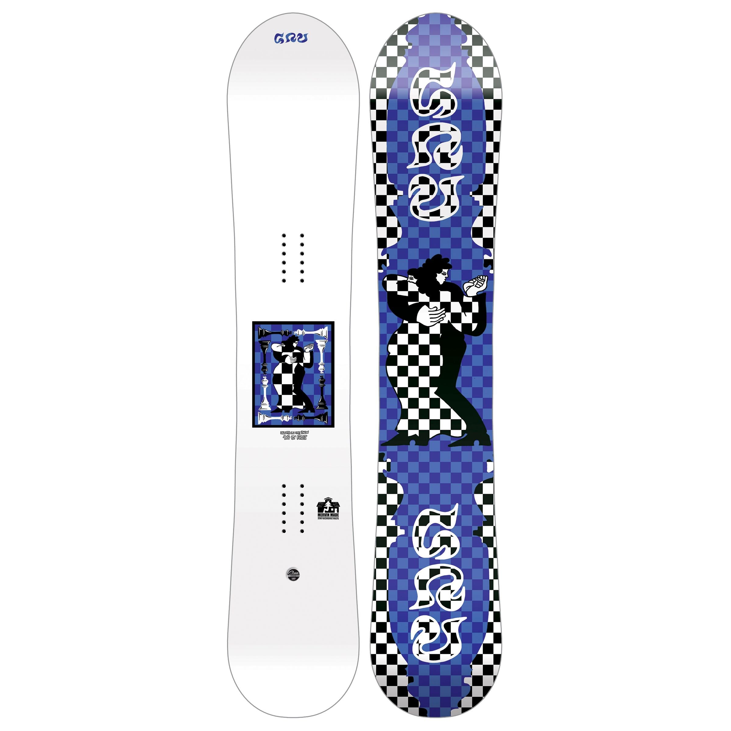 GNU 4x4 Snowboard 157cm   2026 Demo