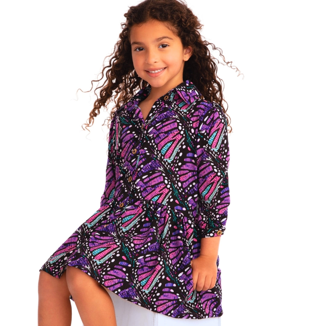 SWEET PENELOPE SWIMWEAR Girls Mini Dress Priscilla