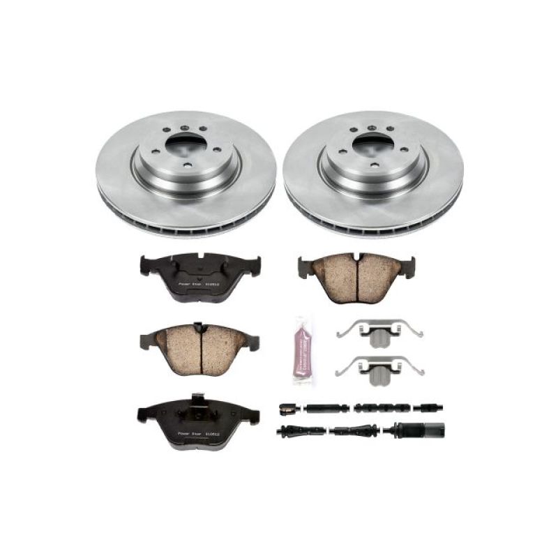 POWERSTOP Power Stop 2011 BMW 335d Front Autospecialty Brake Kit