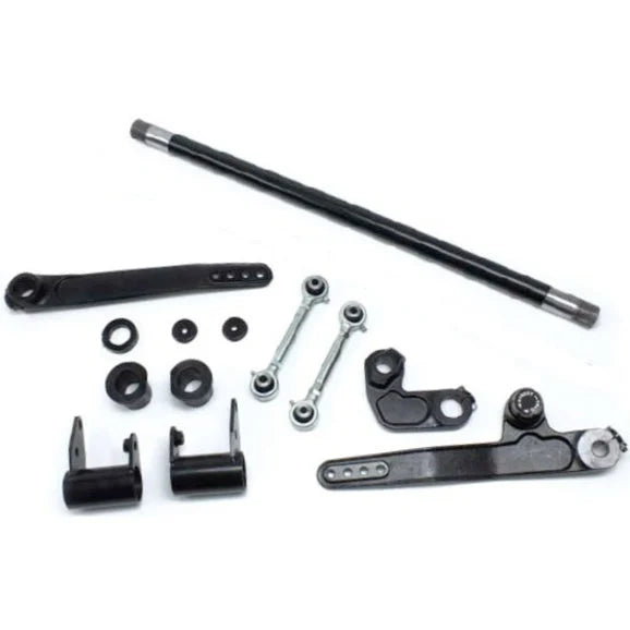 Teraflex Front Forged Arm Single Rate S/T Swaybar System for 07 18 Jeep Wrangler JK