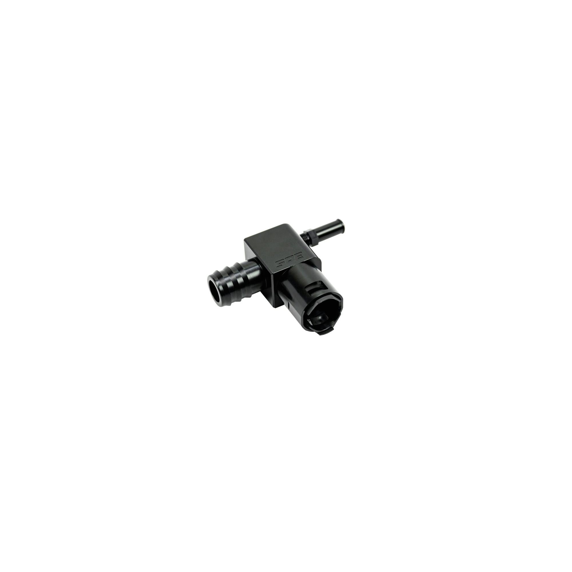 SPE MOTORSPORT 2011 2024 Powerstroke Billet Heater Inlet Top Adapter Fitting (SPE S100303)