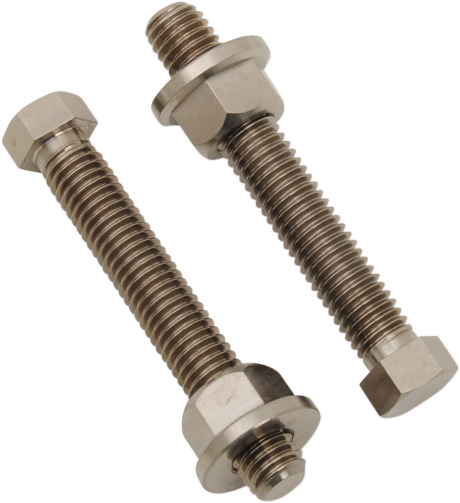 WORKS CONNECTION Titanium Bolt Set   Axle Adjuster 70 630