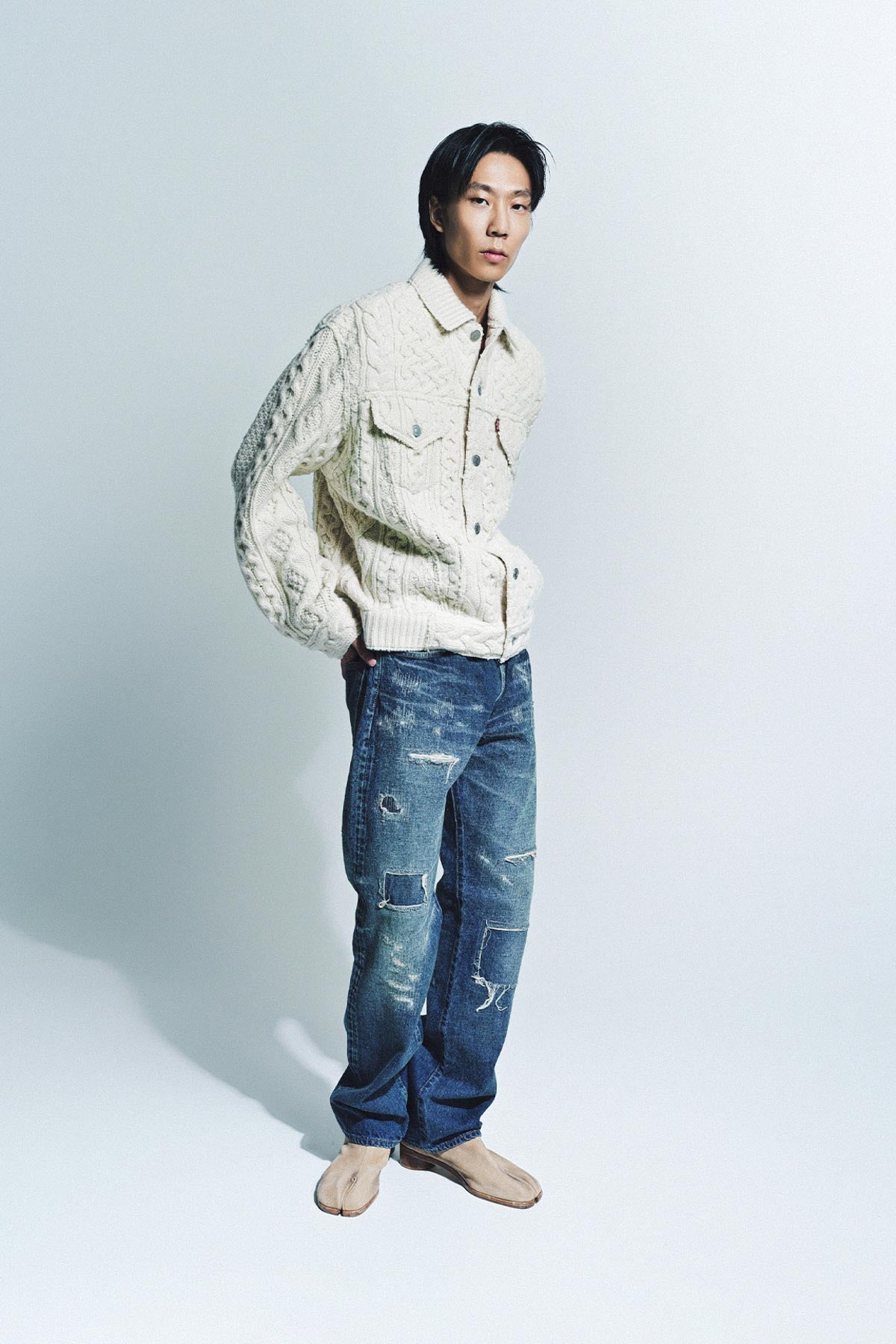 JUNYA WATANABE   NEW MANUAL SELVAGE JEANS