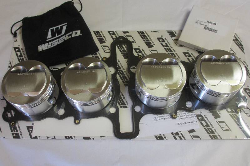 SUZUKI PERFORMANCE SPARES Suzuki GSXR1100 1186 cc big bore Piston Kit   Wiseco 80mm big bore Kit