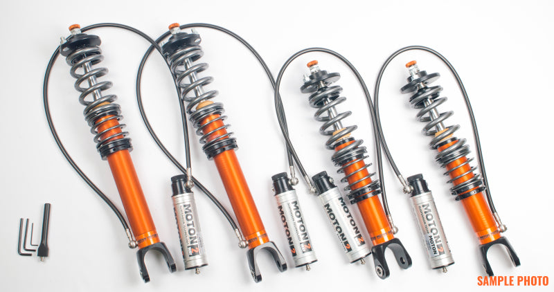 Moton 02 08 Honda Accord 7th Gen CL7 FWD 2 Way Series Coilovers w/ Springs