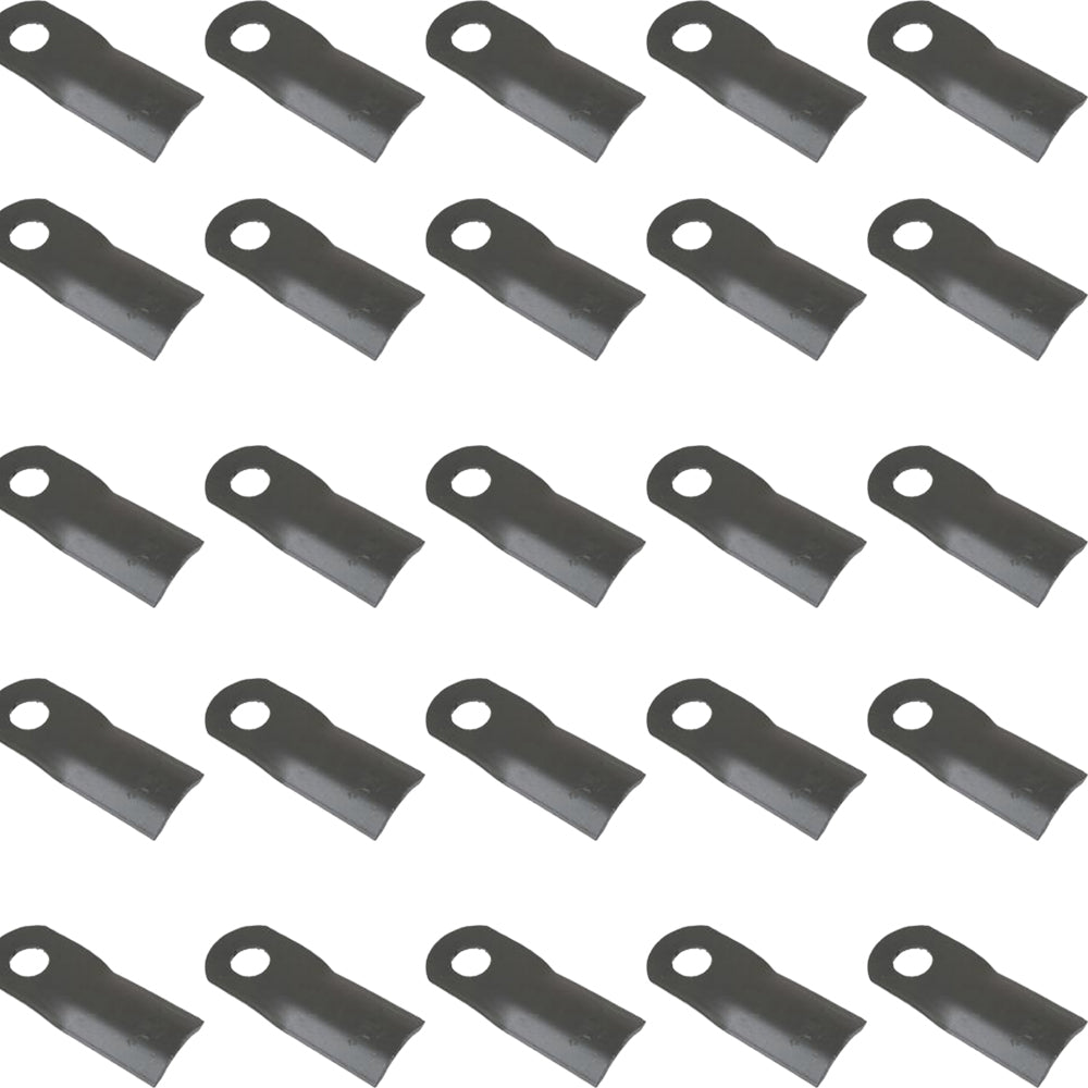 RELIABLE AFTERMARKET PARTS, INC® Set of (25) Disc Mower Blades fits Taarup Models Replaces 56 110 300