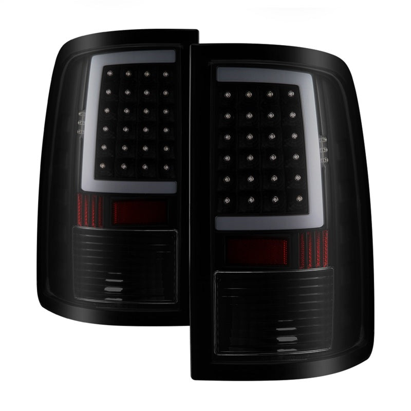 SPYDER xTune 13 18 Dodge Ram 1500 (LED Model Only) LED Tail Lights   Blk Smk (ALT ON DRAM13V2 LBLED BSM)