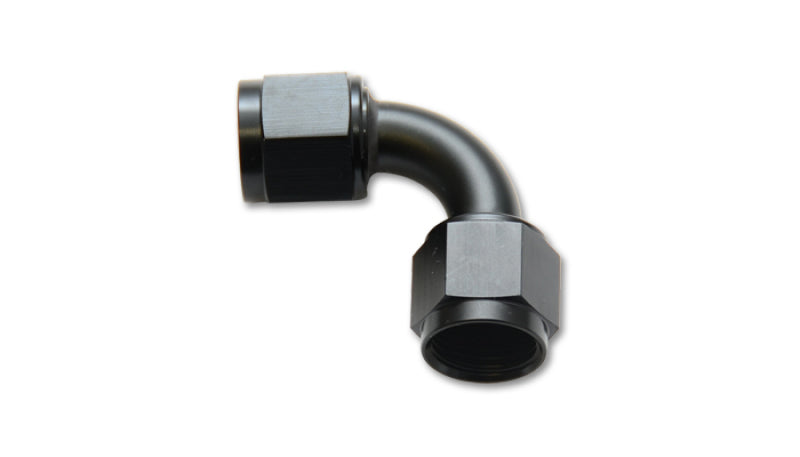 Vibrant  20AN Female 90 Degree Union Adapter (AN to AN)   Anodized Black