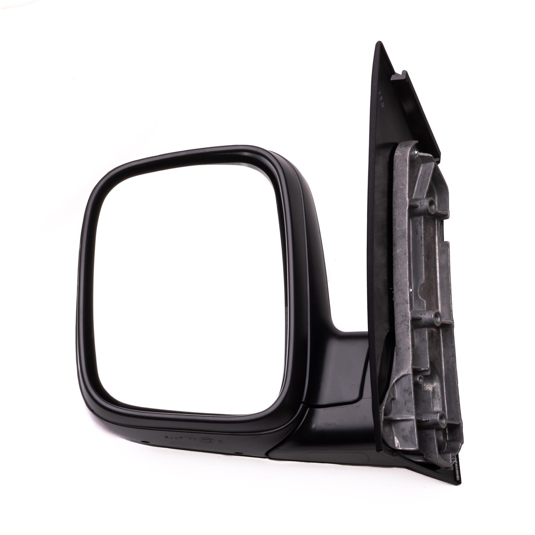 SPARESHUT VW Caddy Van 2010 2016 Manual Black Door Wing  Mirror Left Side
