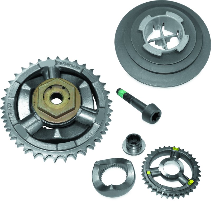TWINPOWER Twin Power 07 17 FLH FLT FXST FLST Compensator Sprocket Kit S.E. Style Requires 09 Up Style Rotor